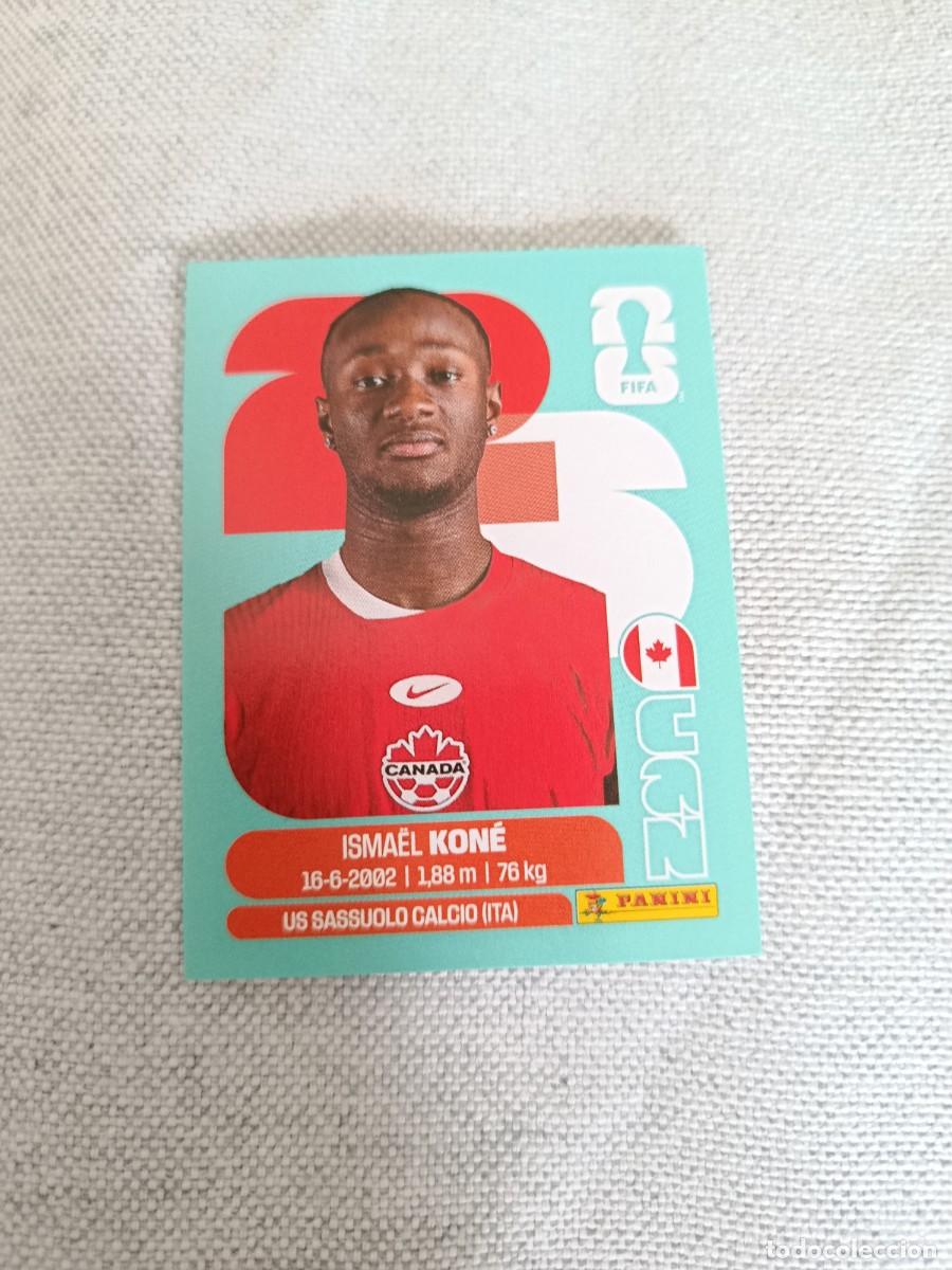 Cromos de F&uacute;tbol: Panini Mundial 2026 Estados Unidos-Mexico. 11- Kon&eacute;. Canad&aacute;. Nunca pegado.
