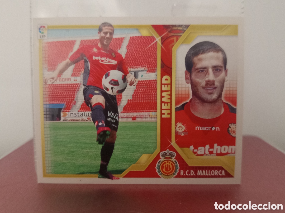 Cromos de F&uacute;tbol: ❇️ CROMO ⚽ HEMED MALLORCA 2011 2012 11 12 LIGA ESTE LFP BBVA STICKER SIN PEGAR ❇️
