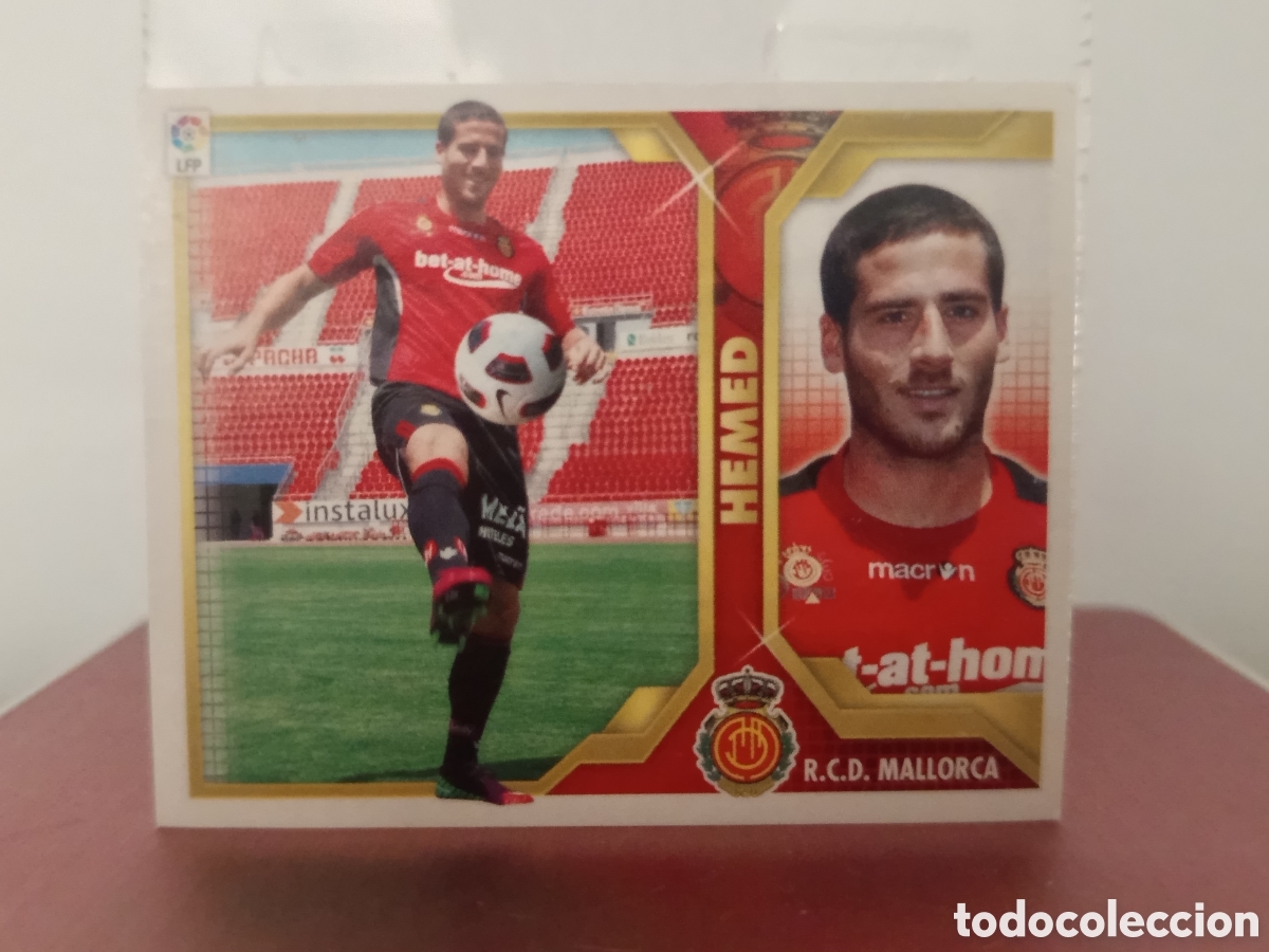 Cromos de F&uacute;tbol: ❇️ CROMO ⚽ HEMED MALLORCA 2011 2012 11 12 LIGA ESTE LFP BBVA STICKER SIN PEGAR ❇️