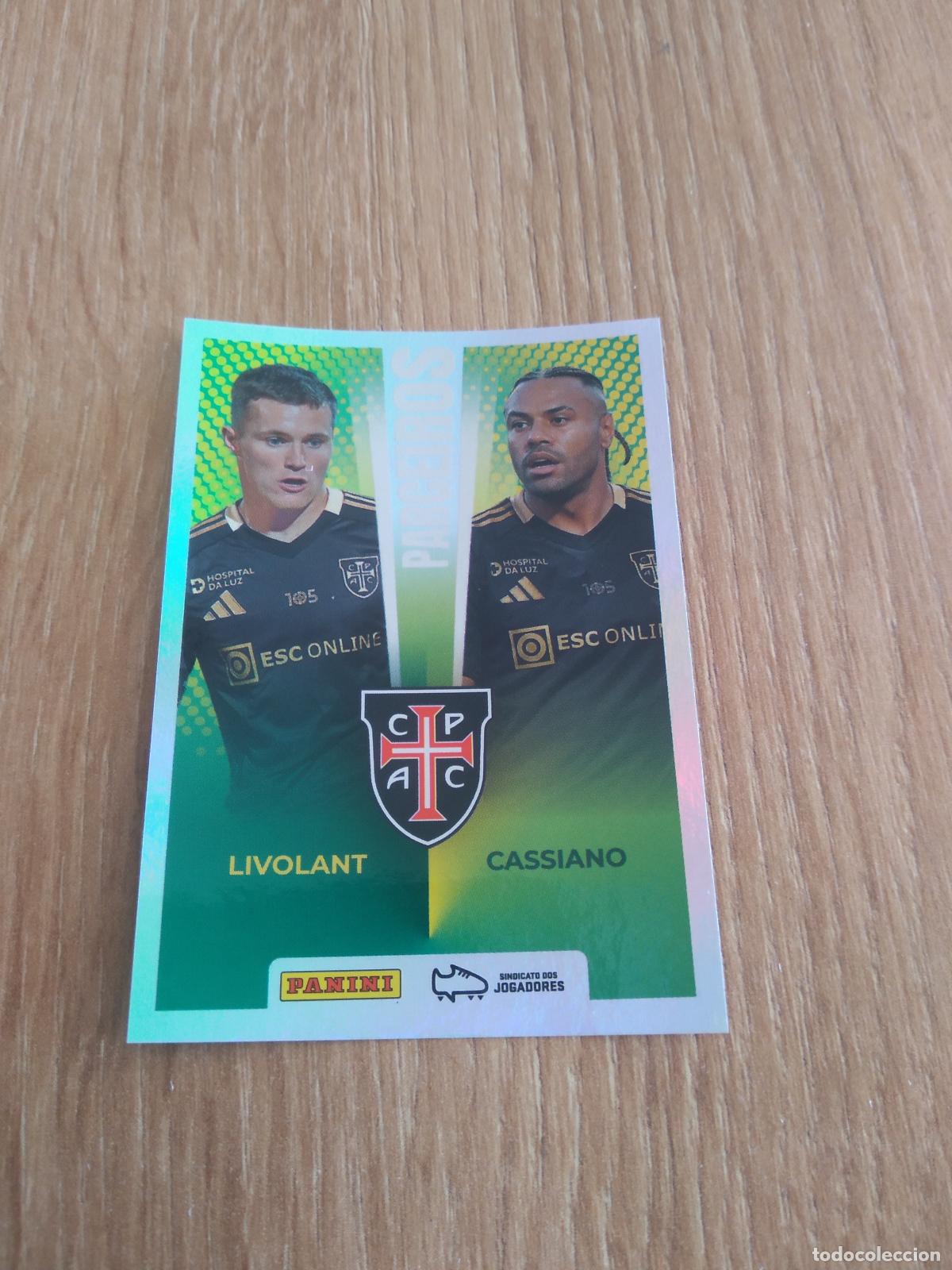 Cromos de F&uacute;tbol: 420 LIVOLANT CASSIANO CASA PIA CROMO FUTBOL PANINI PORTUGAL 25-26 FUTEBOL LIGA BETCLIC 2025-2026