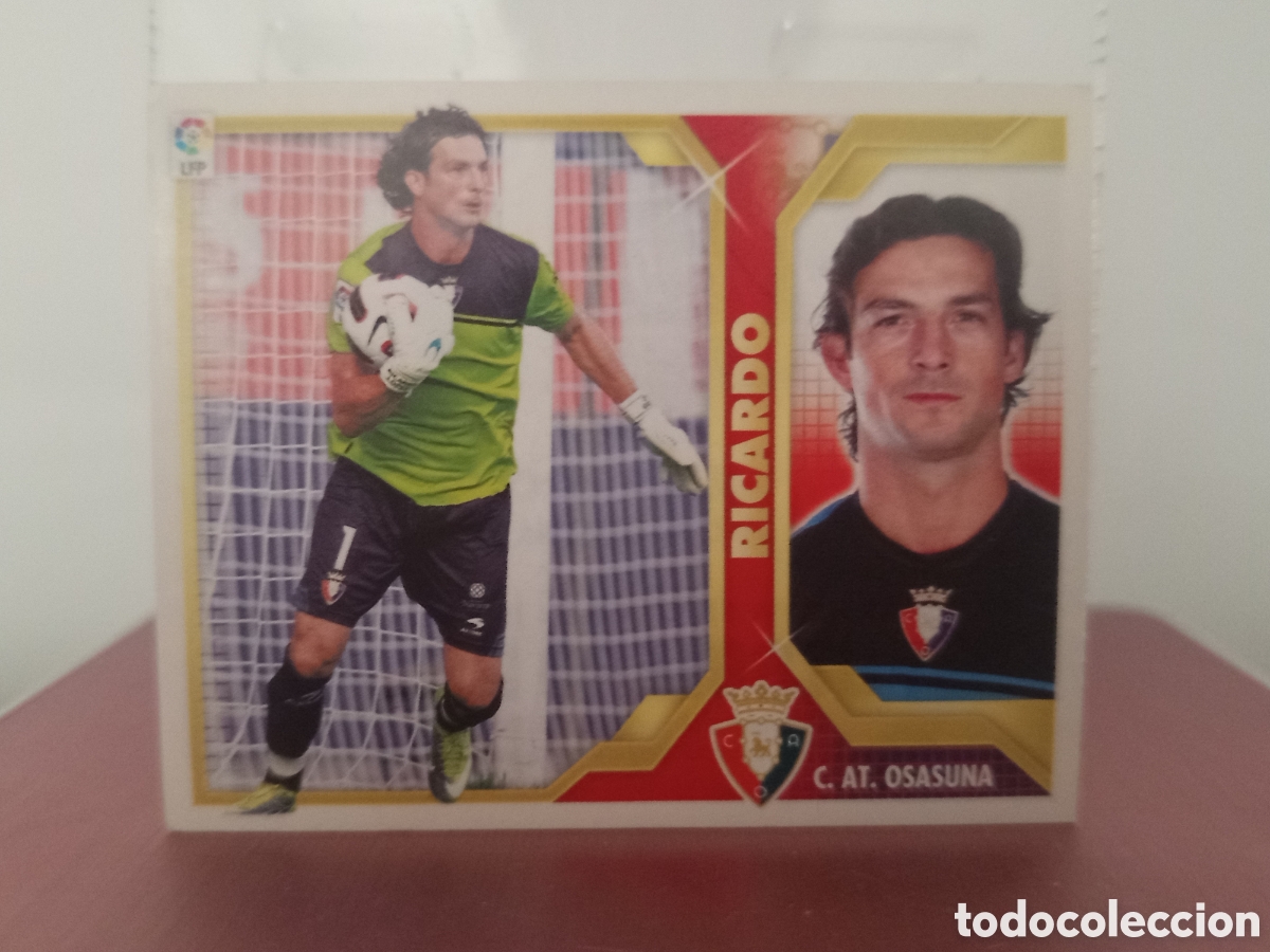 Figurine di Calcio: ❇️ CROMO ⚽ RICARDO OSASUNA 1 2011 2012 11 12 LIGA ESTE LFP BBVA STICKER SIN PEGAR ❇️