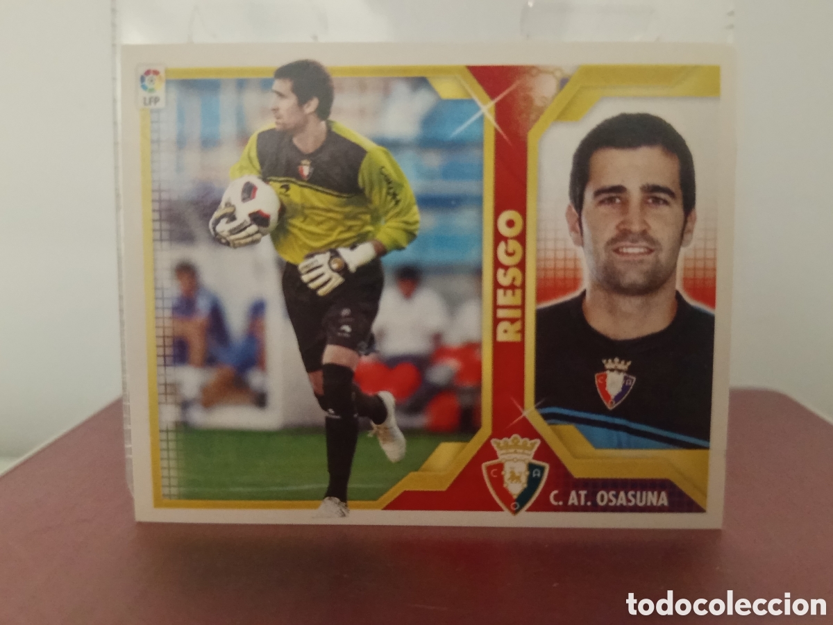 Figurine di Calcio: ❇️ CROMO ⚽ RIESGO OSASUNA 2 2011 2012 11 12 LIGA ESTE LFP BBVA STICKER SIN PEGAR ❇️