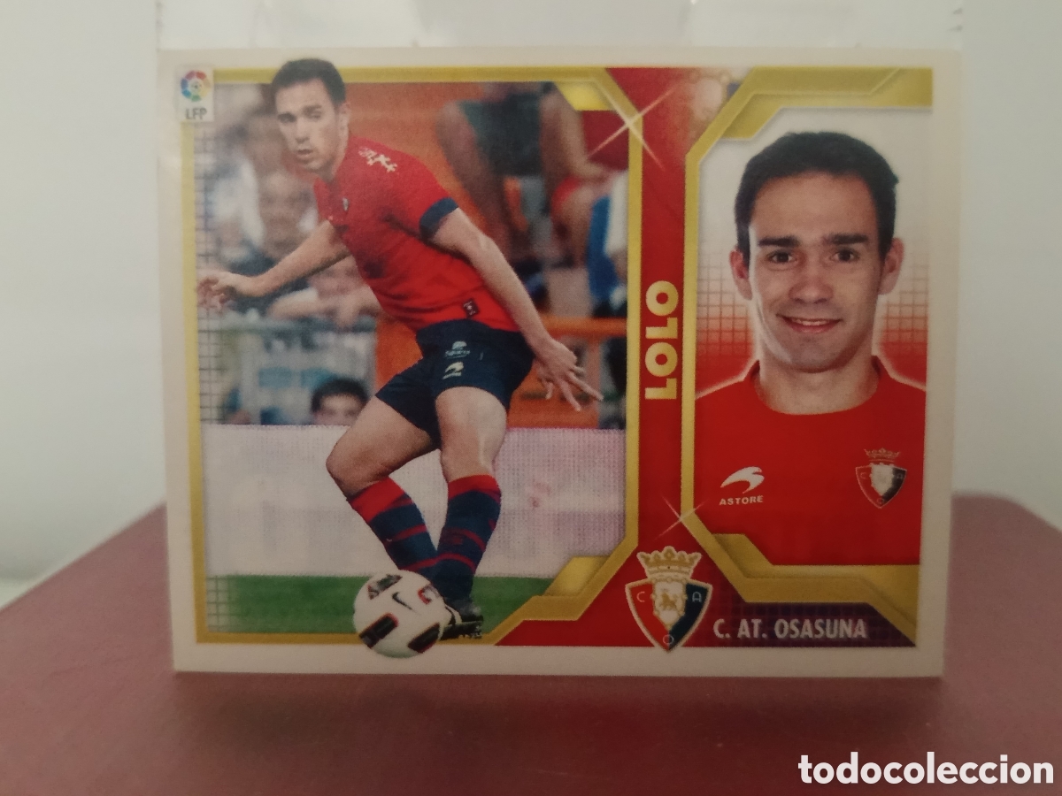 Figurine di Calcio: ❇️ CROMO ⚽ LOLO OSASUNA 5 B 2011 2012 11 12 LIGA ESTE LFP BBVA STICKER SIN PEGAR ❇️