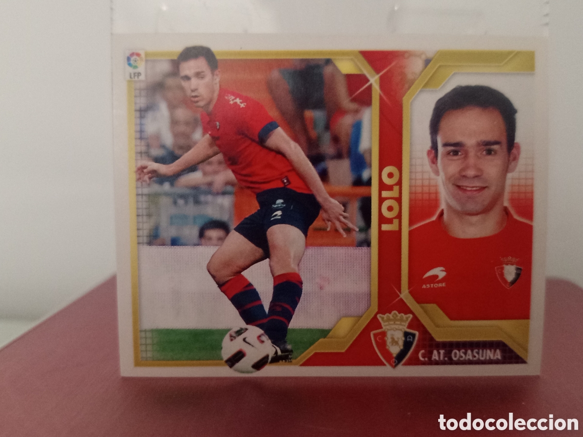 Figurine di Calcio: ❇️ CROMO ⚽ LOLO OSASUNA 5 B 2011 2012 11 12 LIGA ESTE LFP BBVA STICKER SIN PEGAR ❇️
