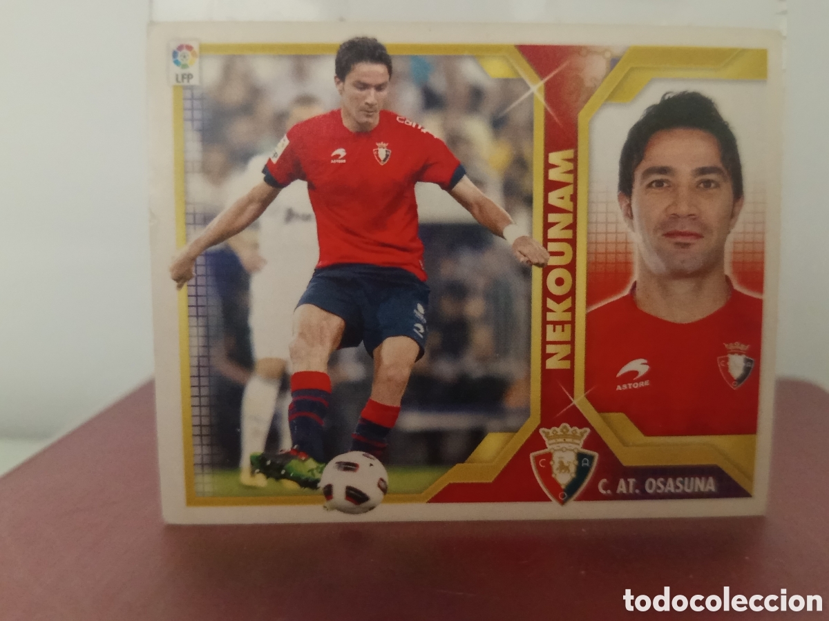 Figurine di Calcio: ❇️ CROMO ⚽ NEKOUNAM OSASUNA 8 2011 2012 11 12 LIGA ESTE LFP BBVA STICKER SIN PEGAR ❇️