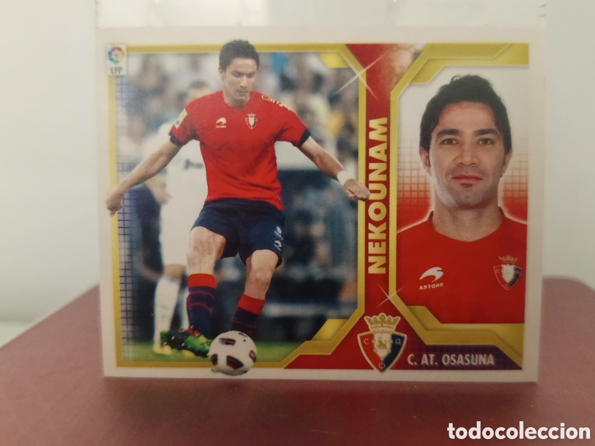 Figurine di Calcio: ❇️ CROMO ⚽ NEKOUNAM OSASUNA 8 2011 2012 11 12 LIGA ESTE LFP BBVA STICKER SIN PEGAR ❇️
