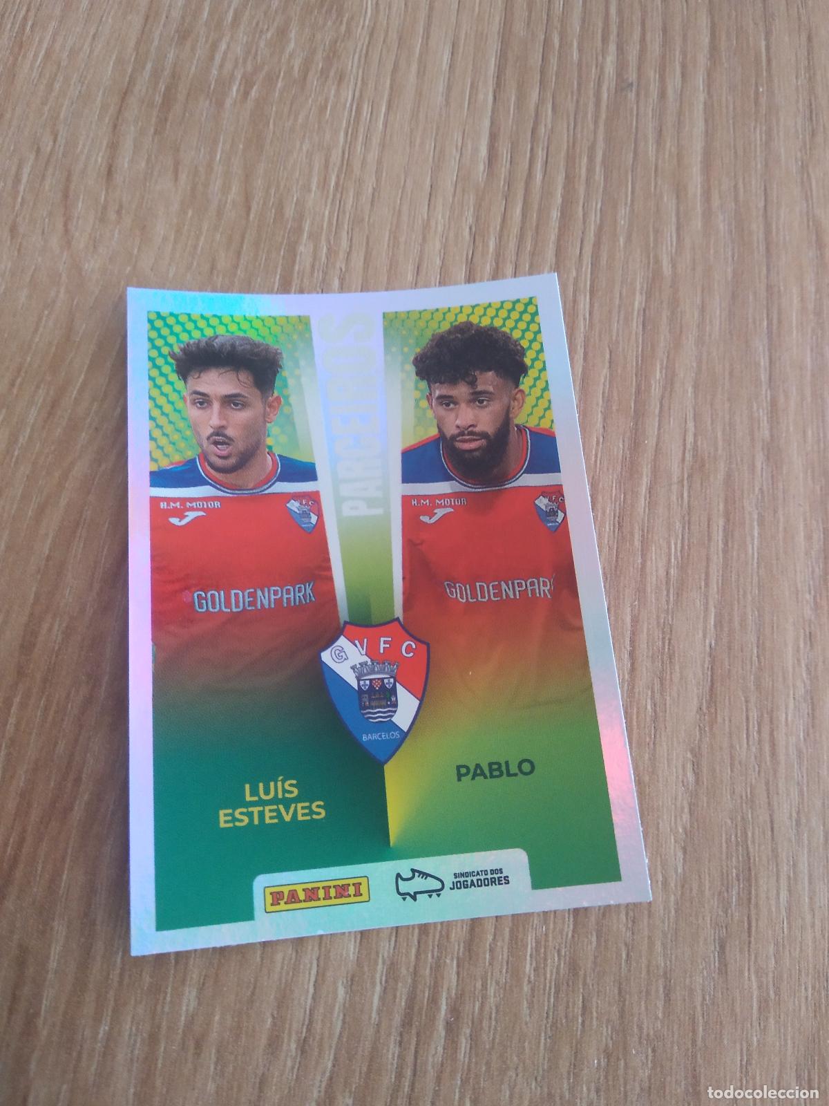 Cromos de F&uacute;tbol: 424 LUIS ESTEVES PABLO CROMO FUTBOL PANINI PORTUGAL 25-26 FUTEBOL LIGA BETCLIC 2025-2026