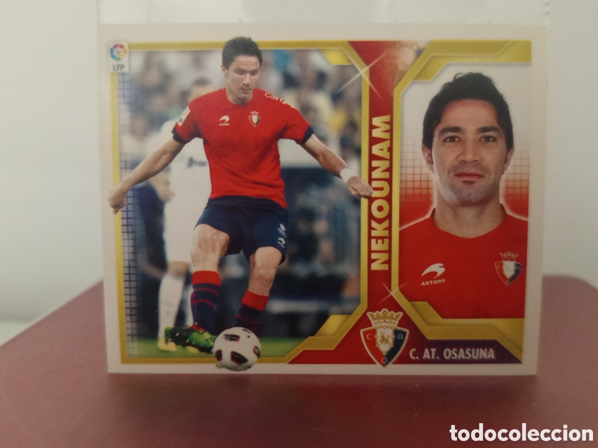 Figurine di Calcio: ❇️ CROMO ⚽ NEKOUNAM OSASUNA 8 2011 2012 11 12 LIGA ESTE LFP BBVA STICKER SIN PEGAR ❇️
