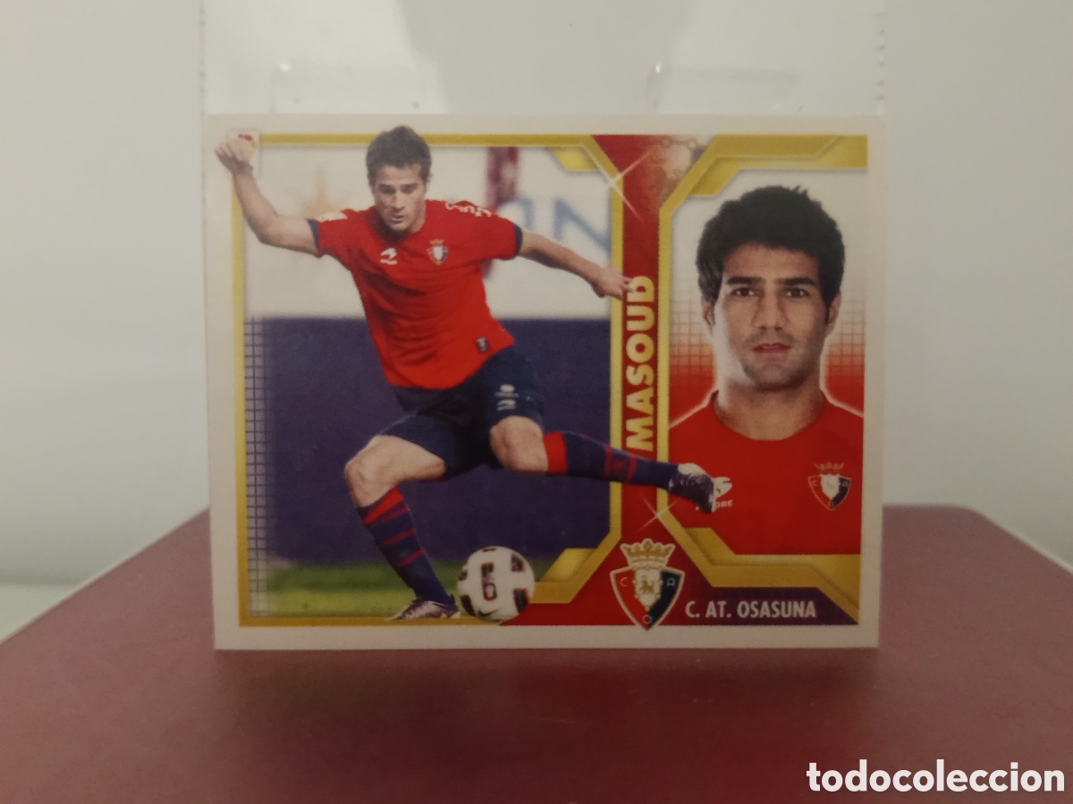Cromos de F&uacute;tbol: ❇️ CROMO ⚽ MASOUD OSASUNA 2011 2012 11 12 LIGA ESTE LFP BBVA STICKER SIN PEGAR ❇️