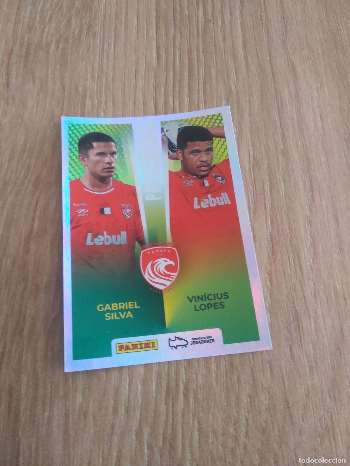 Cromos de F&uacute;tbol: 429 GABRIEL SILVA VINICIUS LOPES CROMO FUTBOL PANINI PORTUGAL 25-26 FUTEBOL LIGA BETCLIC 2025-2026
