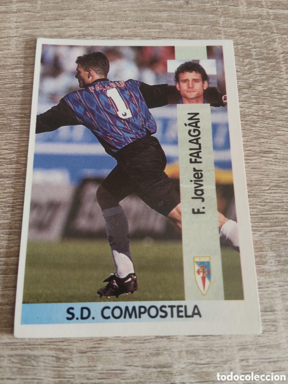 Cromos de F&uacute;tbol: Panini liga 1996 1997 96 97 145 Falagan Compostela