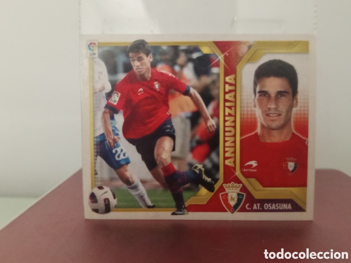 Fu&szlig;ball-Sticker: ❇️ CROMO ⚽ ANNUNZIATA OSASUNA 12 A 2011 2012 11 12 LIGA ESTE LFP BBVA STICKER SIN PEGAR ❇️
