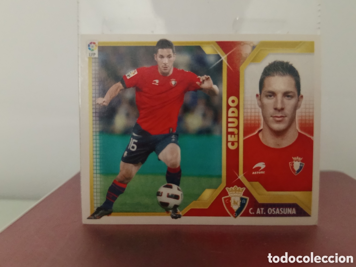 Fu&szlig;ball-Sticker: ❇️ CROMO ⚽ CEJUDO OSASUNA 13 A 2011 2012 11 12 LIGA ESTE LFP BBVA STICKER SIN PEGAR ❇️