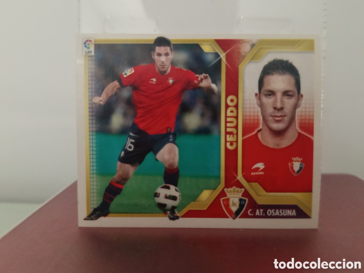 Fu&szlig;ball-Sticker: ❇️ CROMO ⚽ CEJUDO OSASUNA 13 A 2011 2012 11 12 LIGA ESTE LFP BBVA STICKER SIN PEGAR ❇️