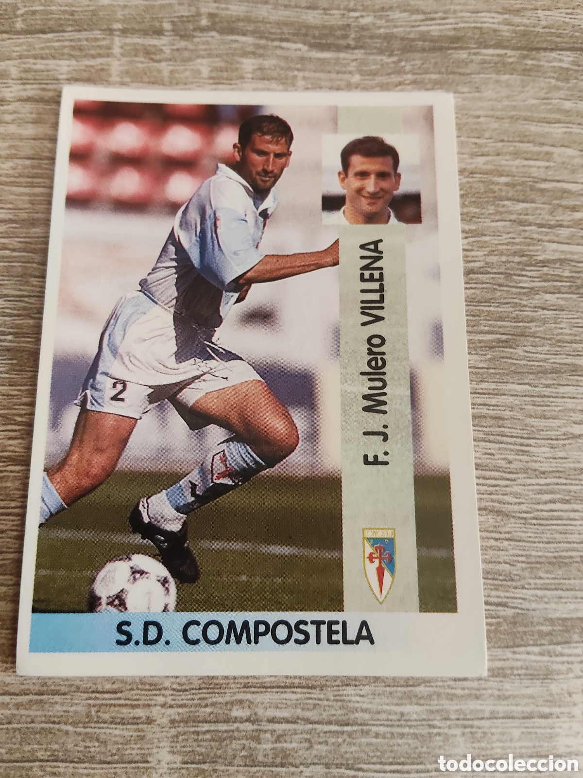 Fu&szlig;ball-Sticker: Panini liga 1996 1997 96 97 147 Villena Compostela