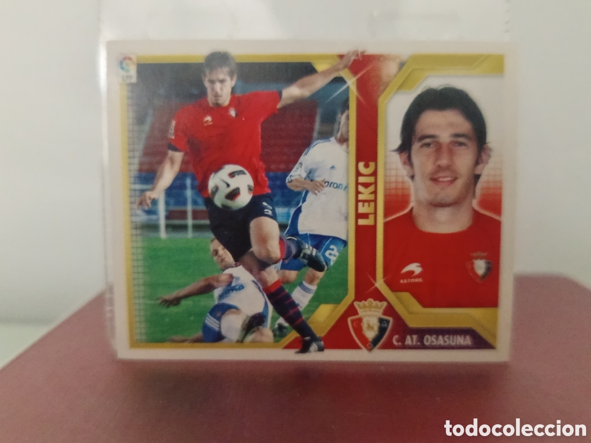 Fu&szlig;ball-Sticker: ❇️ CROMO ⚽ LEKIC OSASUNA 14 B 2011 2012 11 12 LIGA ESTE LFP BBVA STICKER SIN PEGAR ❇️