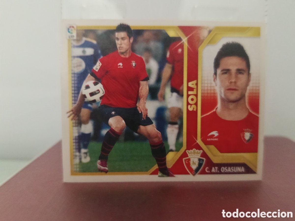Fu&szlig;ball-Sticker: ❇️ CROMO ⚽ SOLA OSASUNA 16 2011 2012 11 12 LIGA ESTE LFP BBVA STICKER SIN PEGAR ❇️