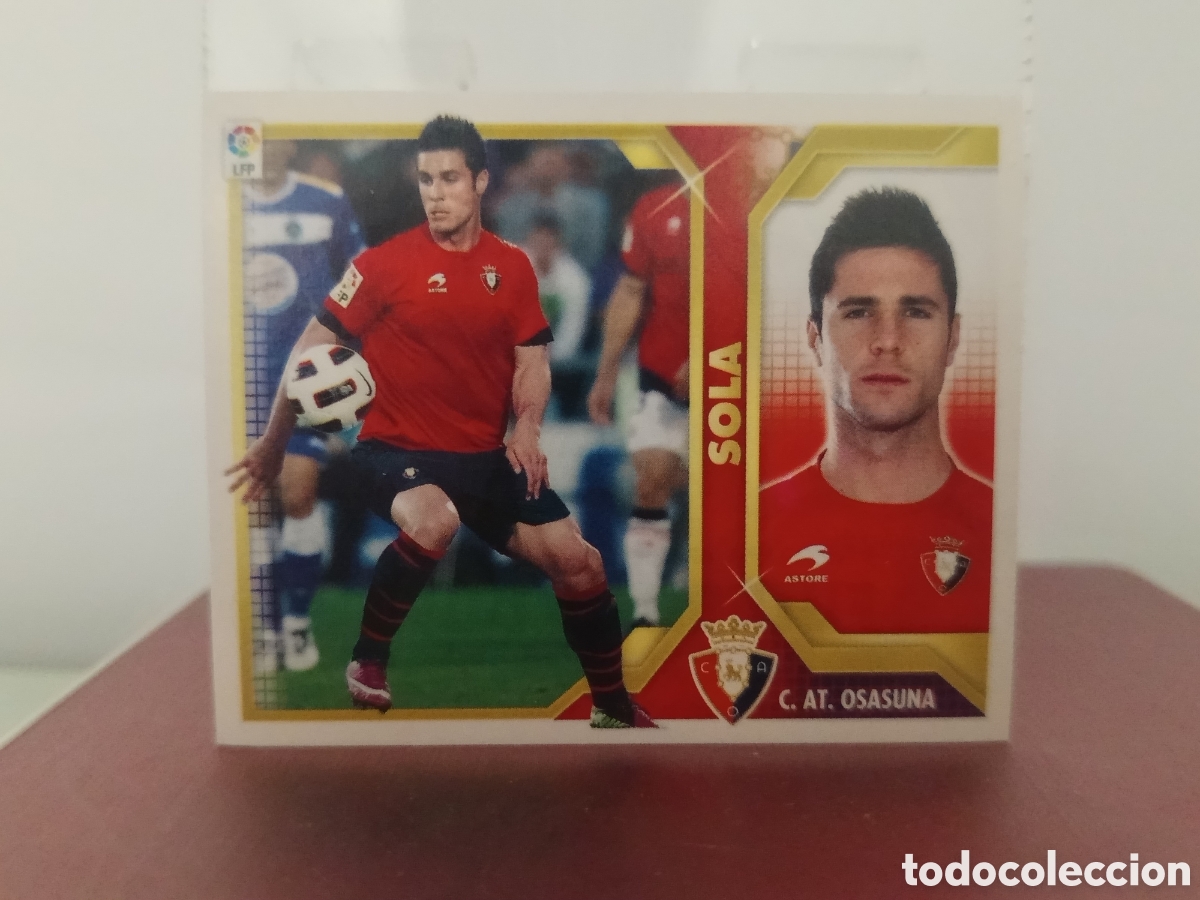 Fu&szlig;ball-Sticker: ❇️ CROMO ⚽ SOLA OSASUNA 16 2011 2012 11 12 LIGA ESTE LFP BBVA STICKER SIN PEGAR ❇️