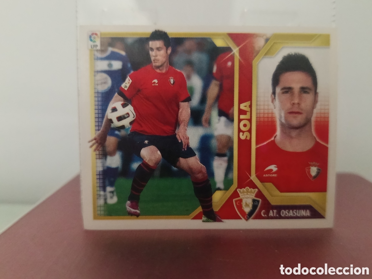 Fu&szlig;ball-Sticker: ❇️ CROMO ⚽ SOLA OSASUNA 16 2011 2012 11 12 LIGA ESTE LFP BBVA STICKER SIN PEGAR ❇️