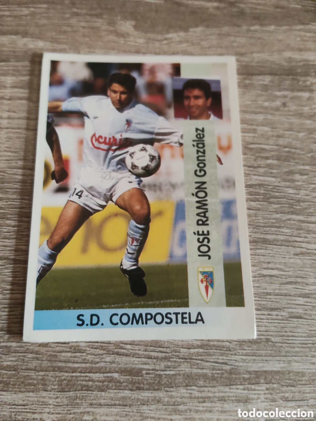 Cromos de F&uacute;tbol: Panini liga 1996 1997 96 97 151 Jos&eacute; Ram&oacute;n Compostela
