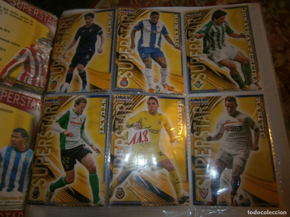 Cromos de F&uacute;tbol: LOTE DE CROMOS DE FUTBOL LIGA 2012