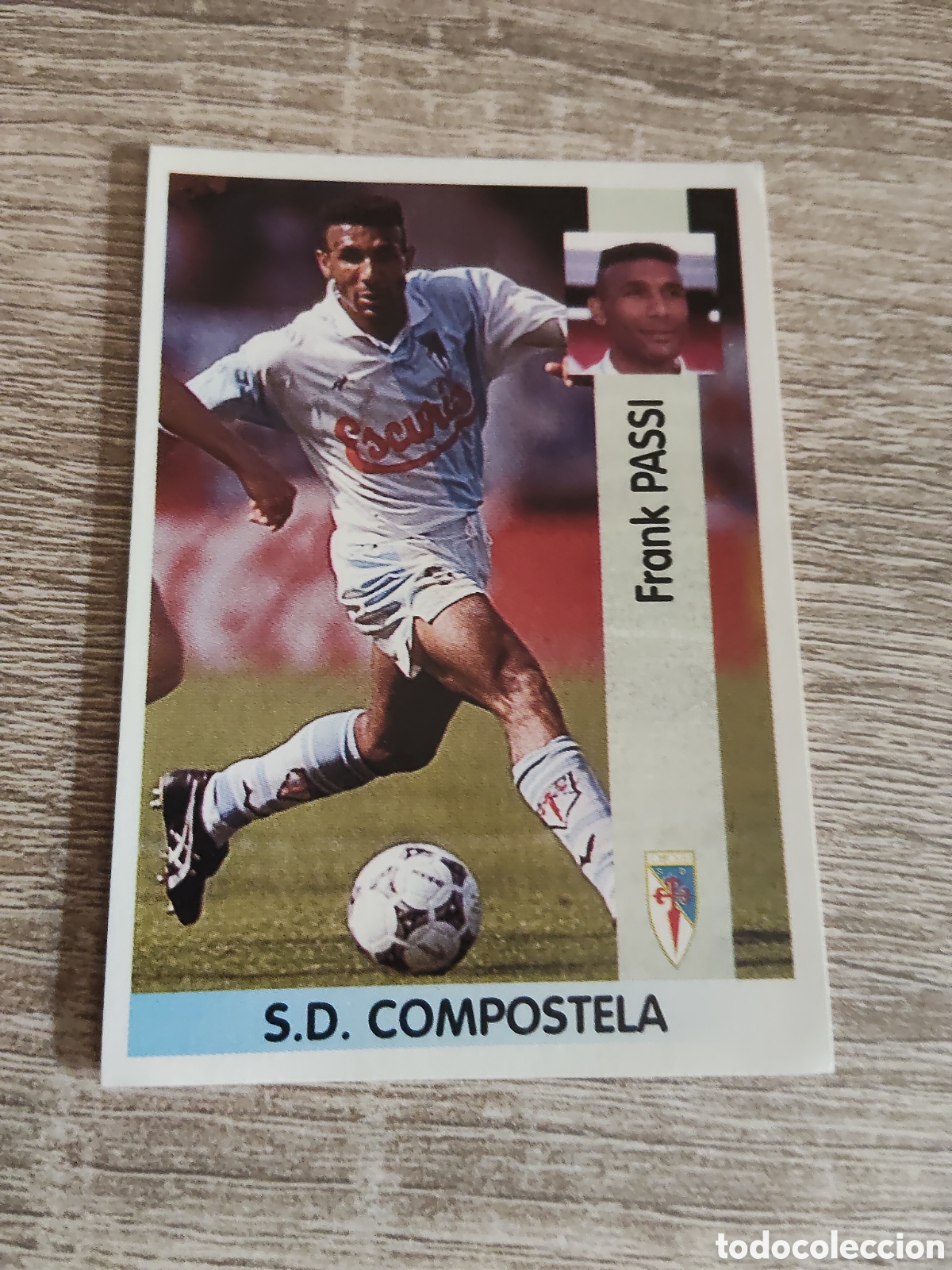 Cromos de F&uacute;tbol: Panini liga 1996 1997 96 97 152 Passi Compostela