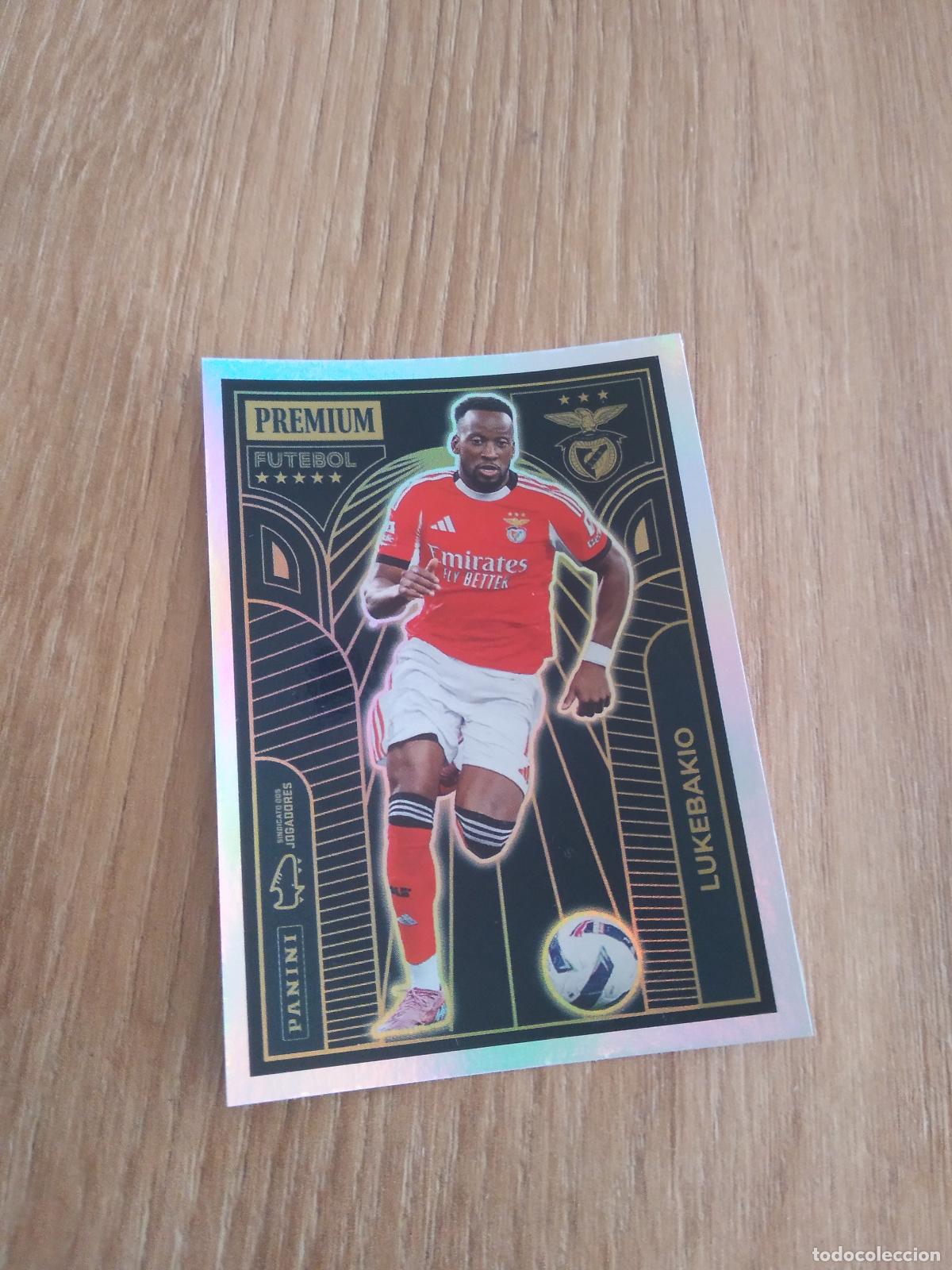 Football Stickers: LUKEBAKIO BENFICA PREMIUM CROMO FUTBOL PANINI PORTUGAL 25-26 FUTEBOL LIGA BETCLIC 2025-2026