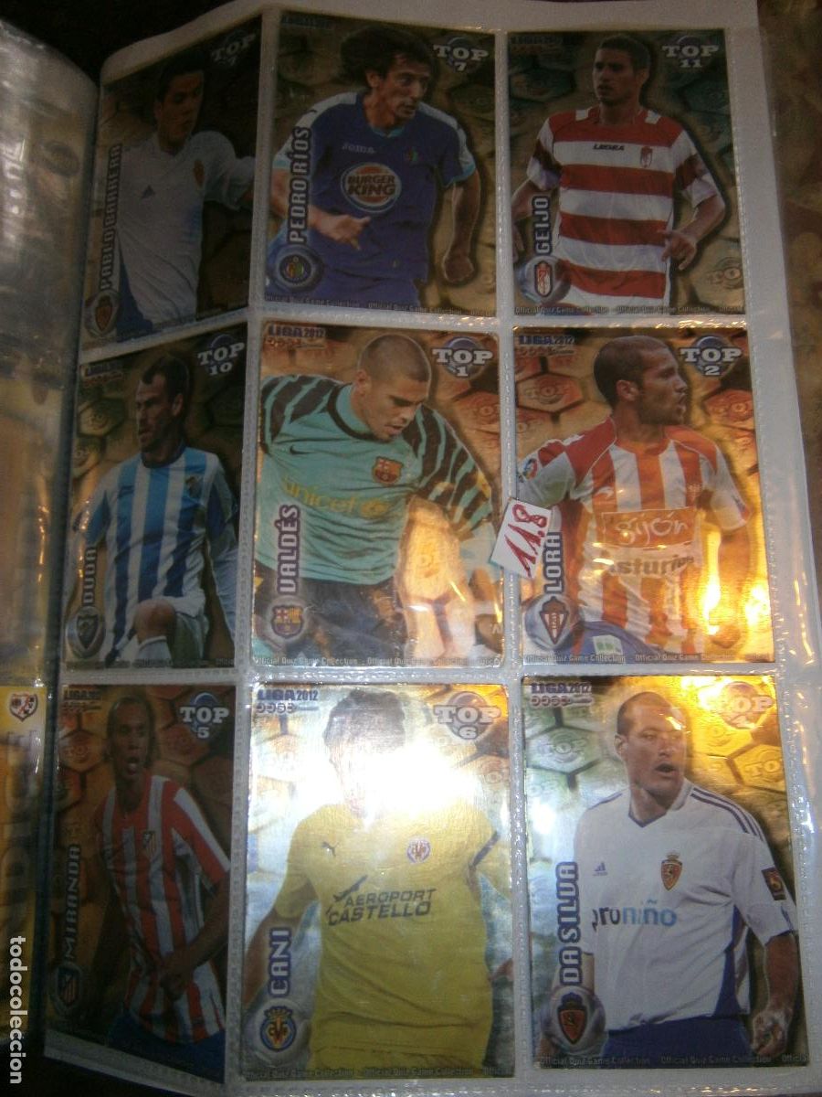 Football Stickers: LOTE DE CROMOS DE FUTBOL LIGA 2012