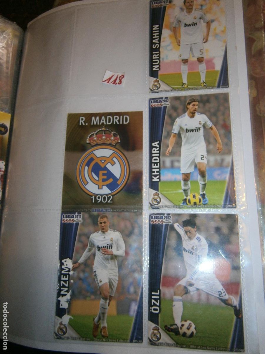 Fu&szlig;ball-Sticker: LOTE DE CROMOS DE FUTBOL LIGA 2012