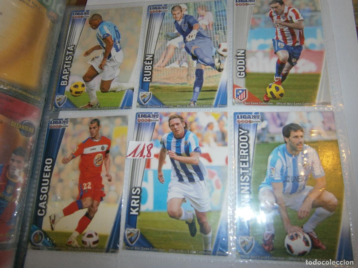 Cromos de F&uacute;tbol: LOTE DE CROMOS DE FUTBOL LIGA 2012
