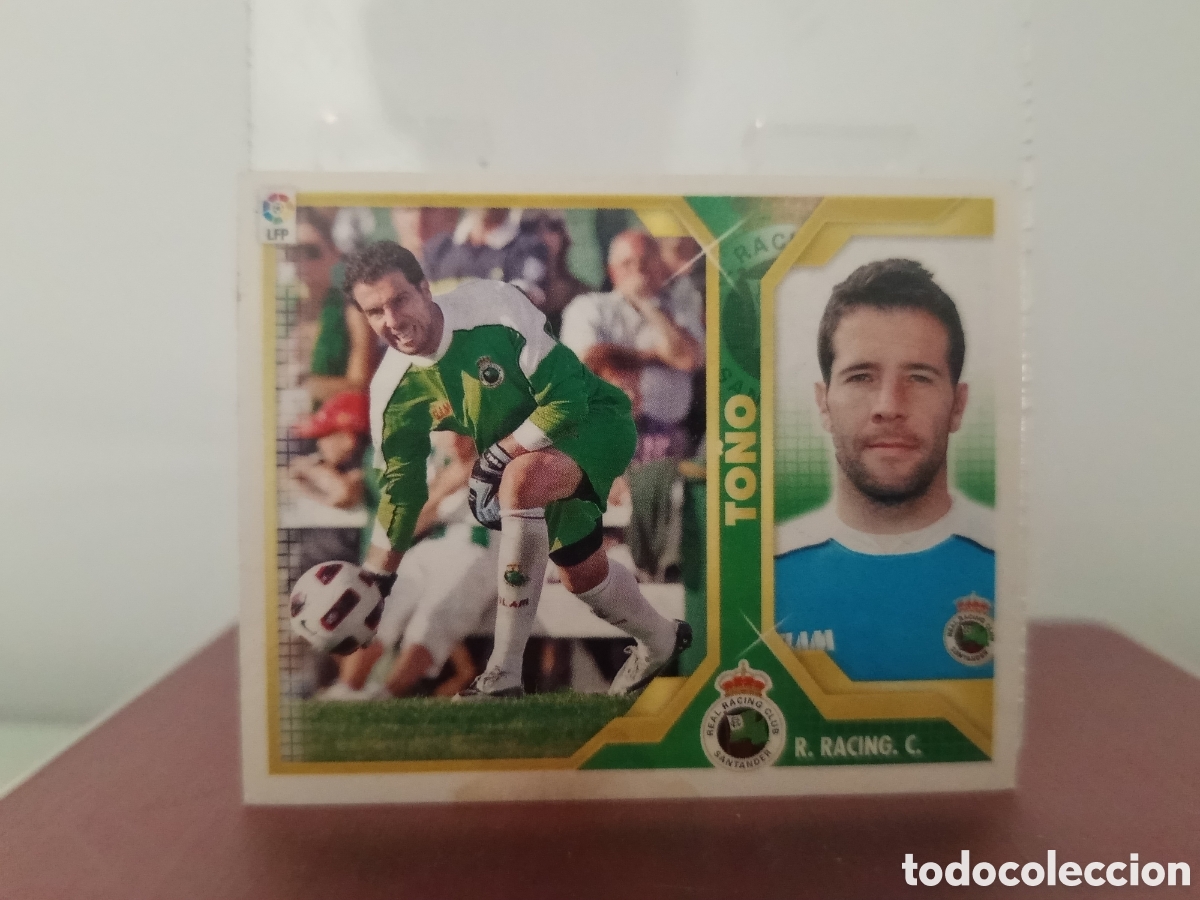 Football Stickers: ❇️ CROMO ⚽ TO&Ntilde;O RACING DE SANTANDER 1 2011 2012 11 12 LIGA ESTE LFP BBVA STICKER SIN PEGAR ❇️