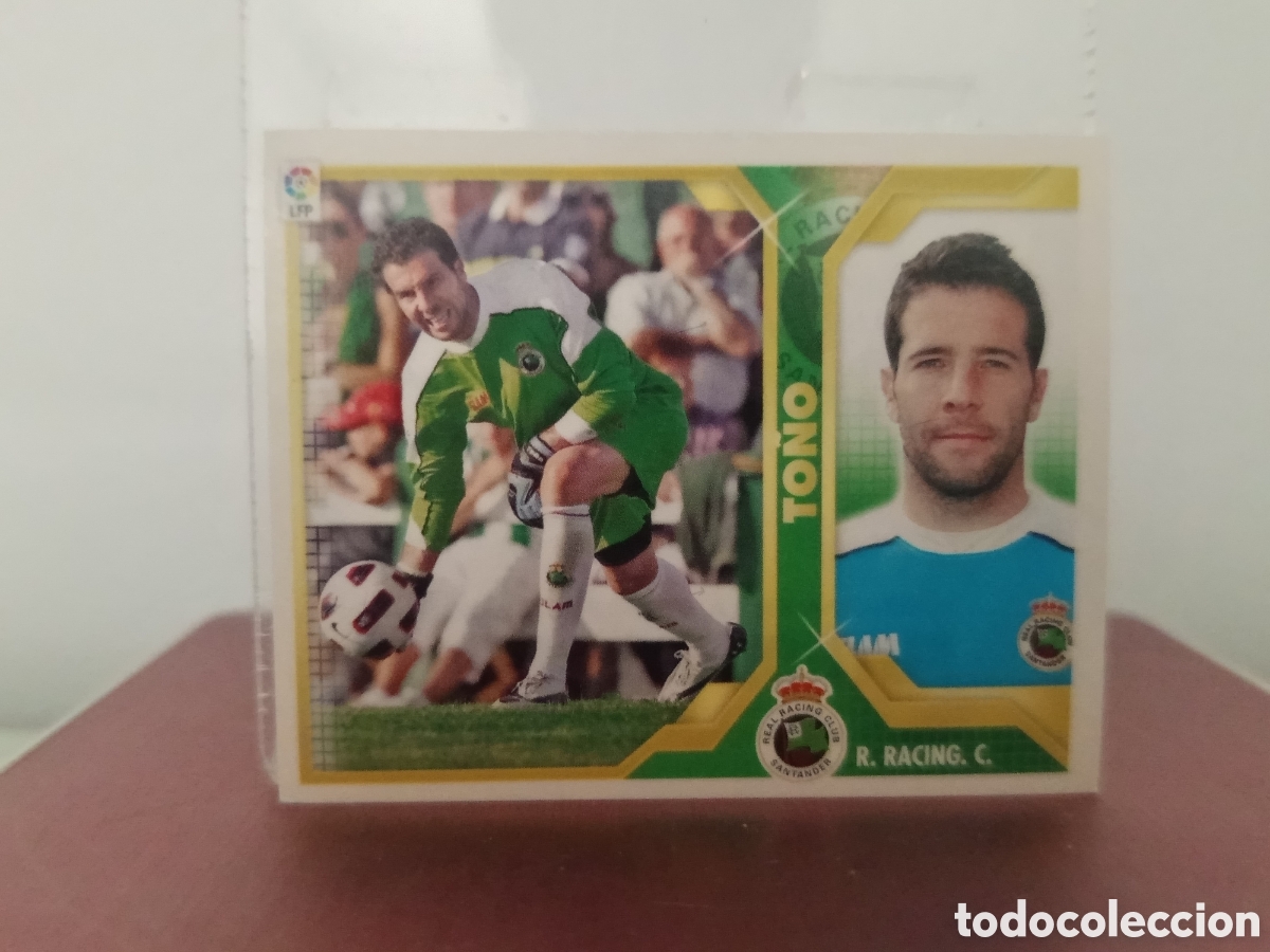 Football Stickers: ❇️ CROMO ⚽ TO&Ntilde;O RACING DE SANTANDER 1 2011 2012 11 12 LIGA ESTE LFP BBVA STICKER SIN PEGAR ❇️