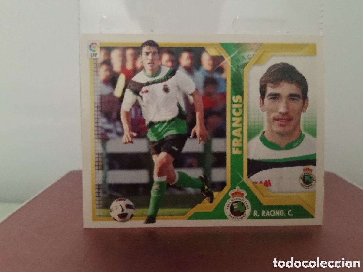 Football Stickers: ❇️ CROMO ⚽ FRANCIS RACING DE SANTANDER 3 2011 2012 11 12 LIGA ESTE LFP BBVA STICKER SIN PEGAR ❇️