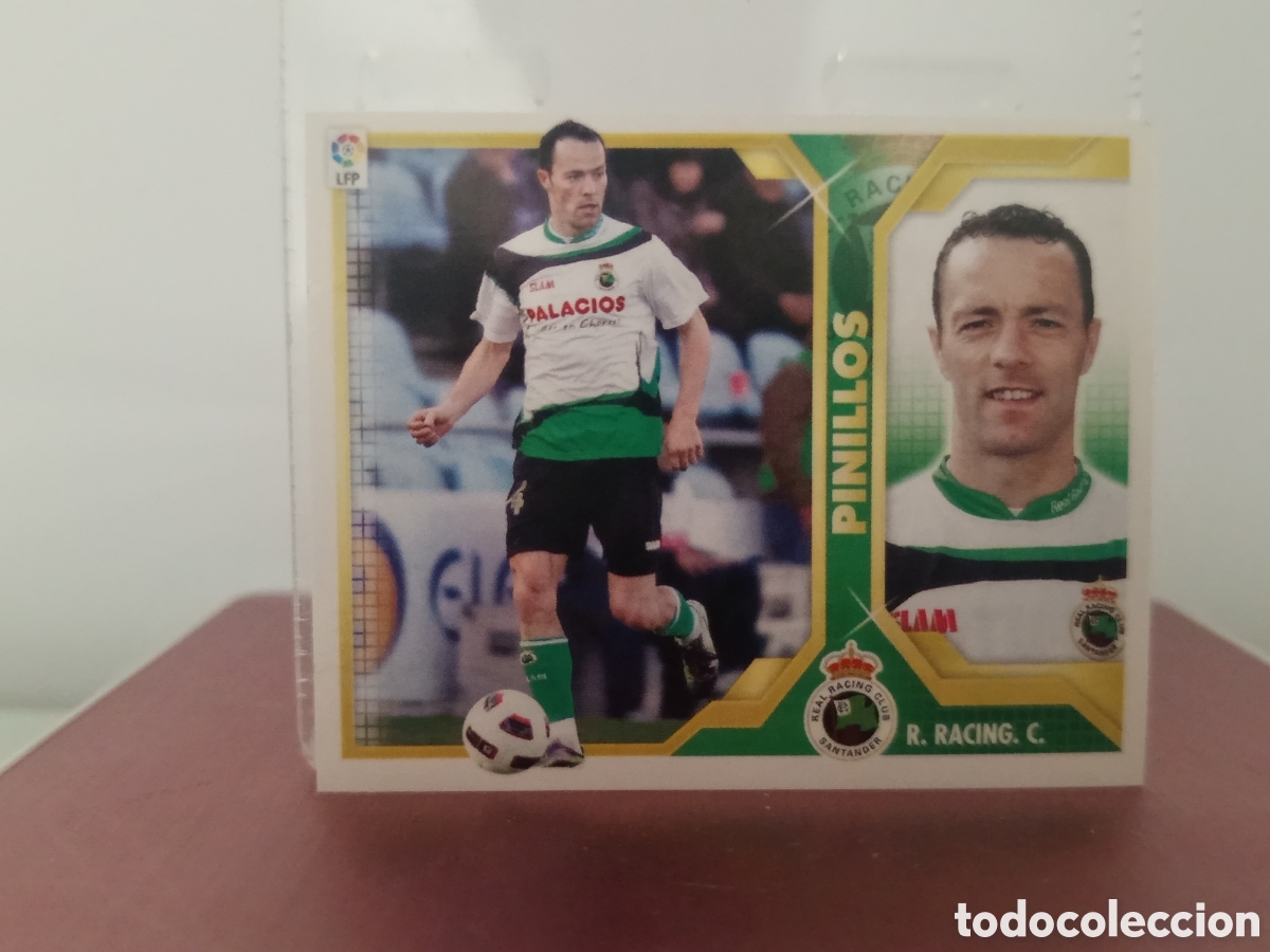 Football Stickers: ❇️ CROMO ⚽ PINILLOS RACING DE SANTANDER 4 BAJA 2011 2012 11 12 LIGA ESTE LFP STICKER SIN PEGAR ❇️