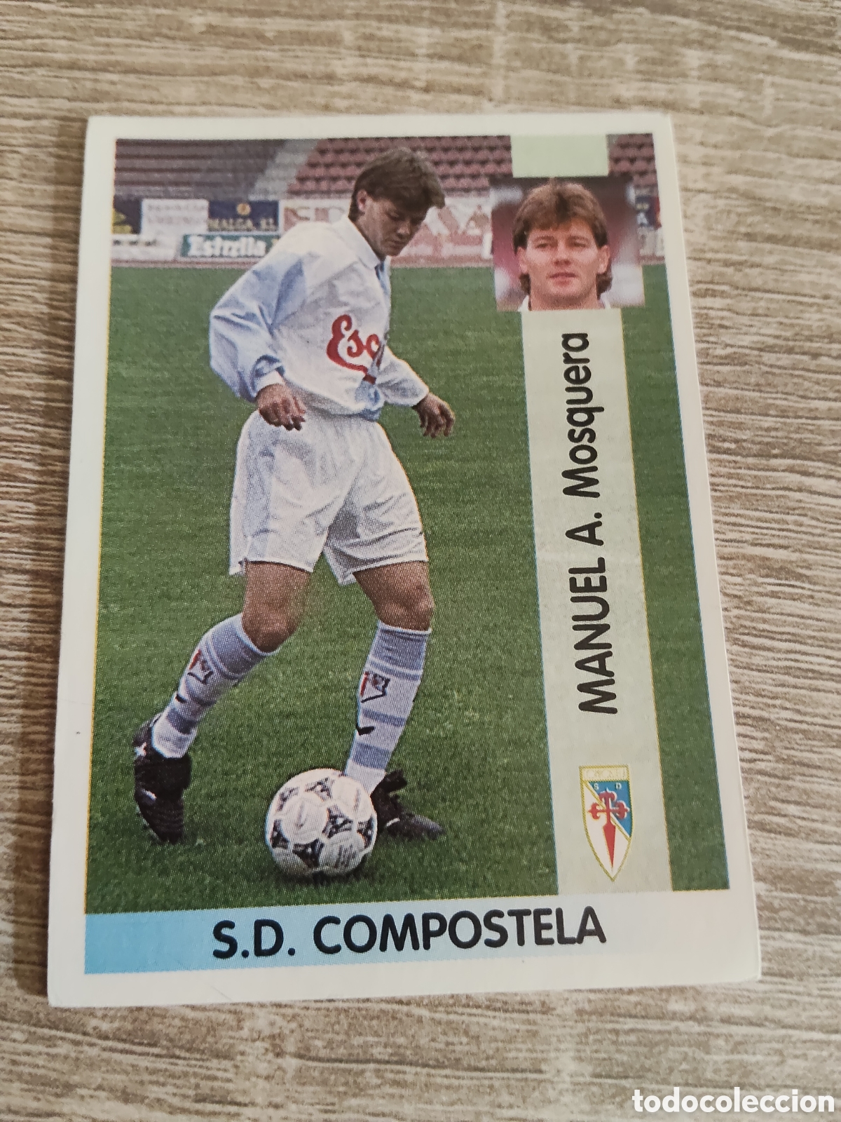 Cromos de F&uacute;tbol: Panini liga 1996 1997 96 97 159 Manuel Compostela