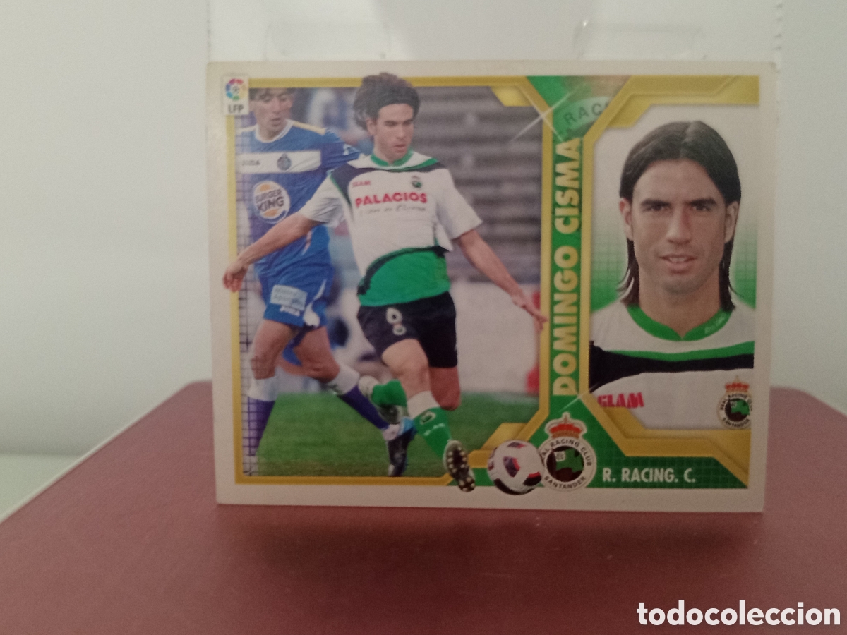 Football Stickers: ❇️ CROMO ⚽ DOMINGO CISMA RACING SANTANDER 7A 2011 2012 11 12 LIGA ESTE LFP BBVA STICKER SIN PEGAR ❇️
