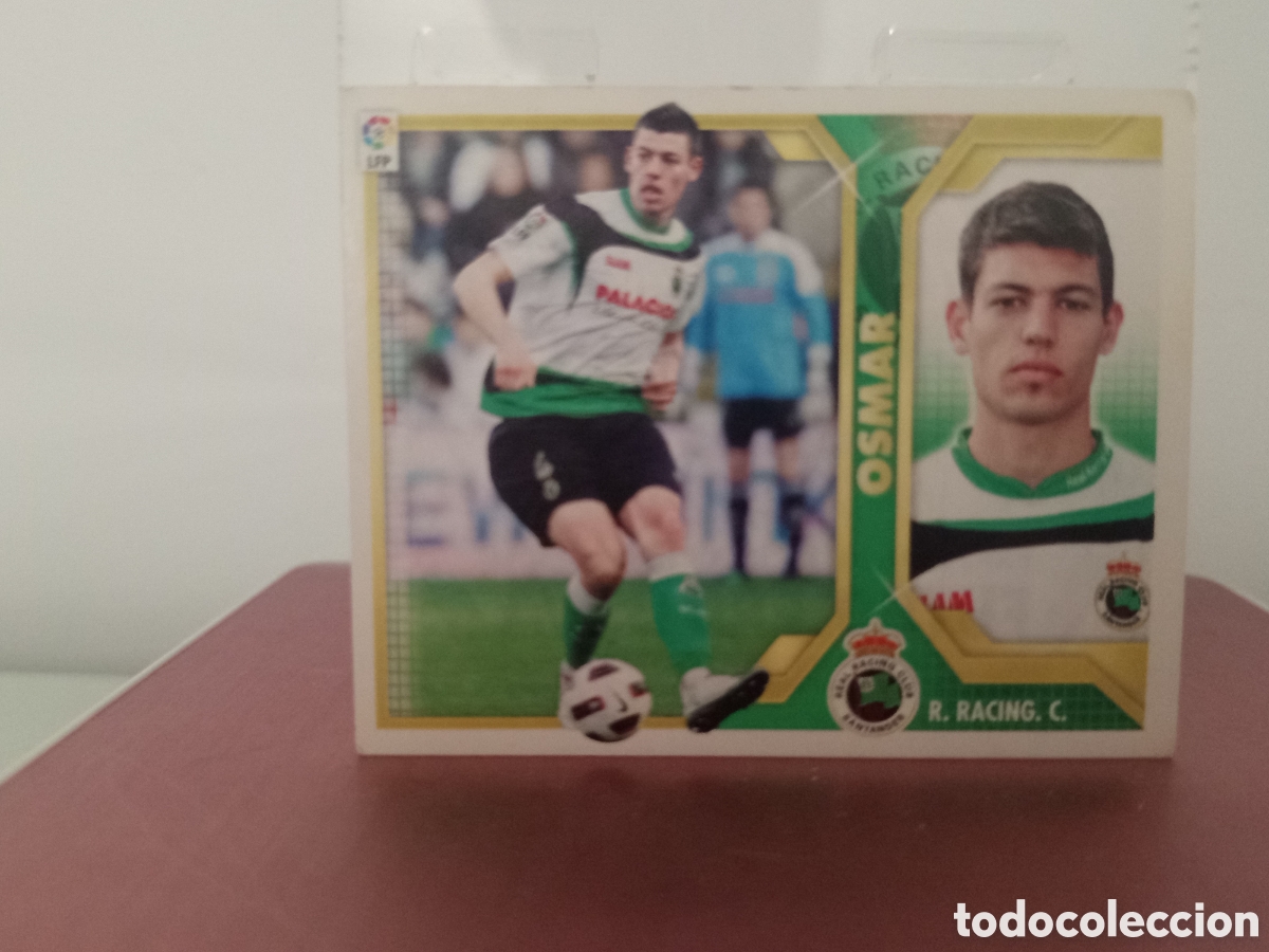 Football Stickers: ❇️ CROMO ⚽ OSMAR RACING DE SANTANDER 7 B 2011 2012 11 12 LIGA ESTE LFP BBVA STICKER SIN PEGAR ❇️