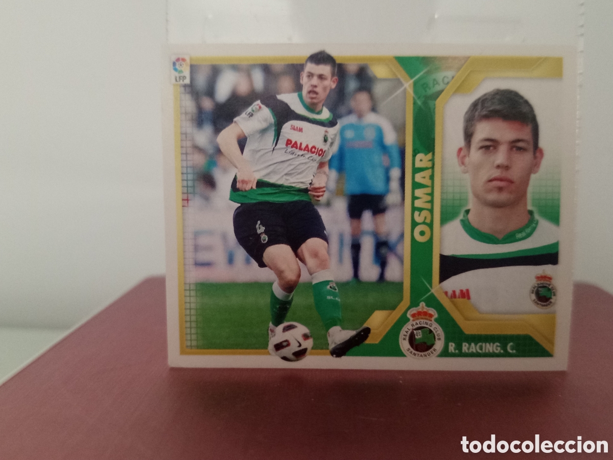 Football Stickers: ❇️ CROMO ⚽ OSMAR RACING DE SANTANDER 7 B 2011 2012 11 12 LIGA ESTE LFP BBVA STICKER SIN PEGAR ❇️