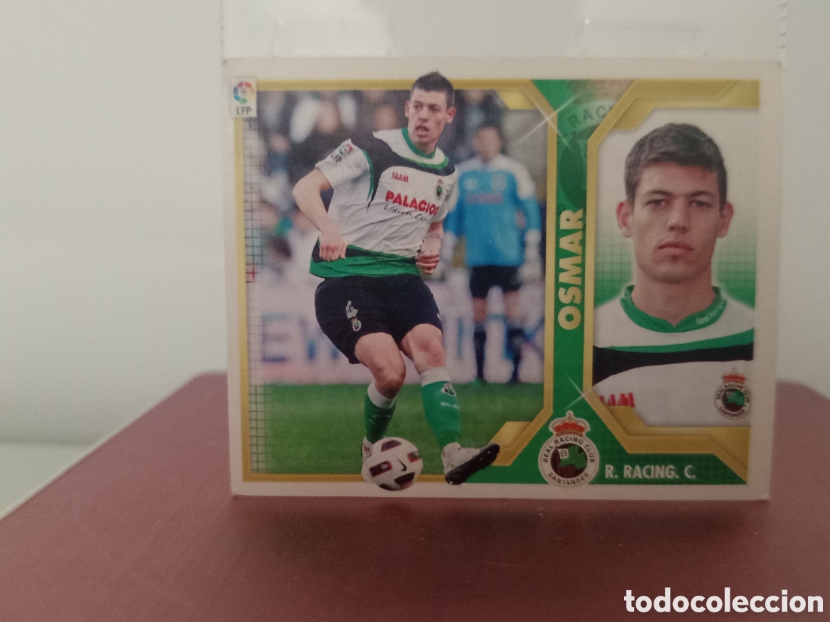 Football Stickers: ❇️ CROMO ⚽ OSMAR RACING DE SANTANDER 7 B 2011 2012 11 12 LIGA ESTE LFP BBVA STICKER SIN PEGAR ❇️