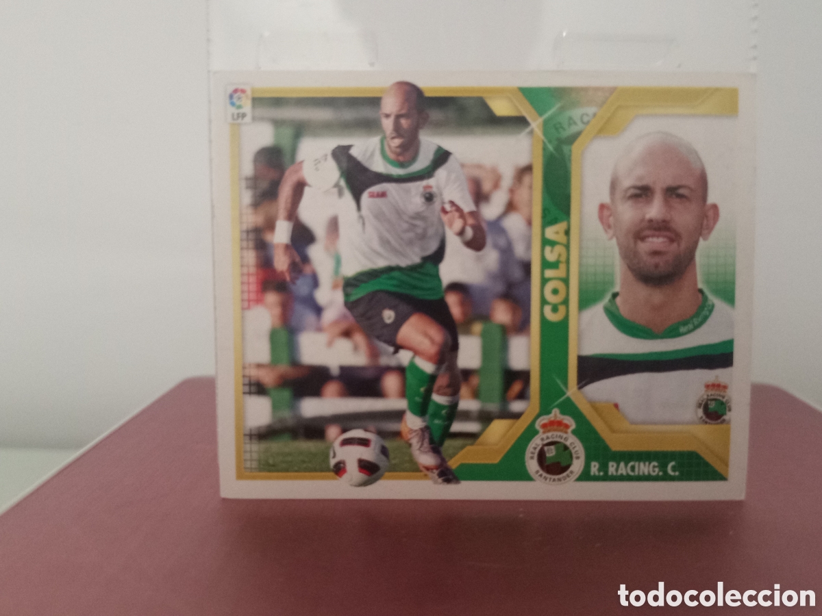 Football Stickers: ❇️ CROMO ⚽ COLSA RACING DE SANTANDER 8 2011 2012 11 12 LIGA ESTE LFP BBVA STICKER SIN PEGAR ❇️