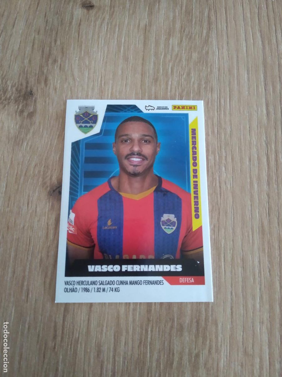 Cromos de F&uacute;tbol: 454 VASCO FERNANDES CHAVES CROMO FUTBOL PANINI LIGA PORTUGAL 2023-2024 FUTEBOL 23-24