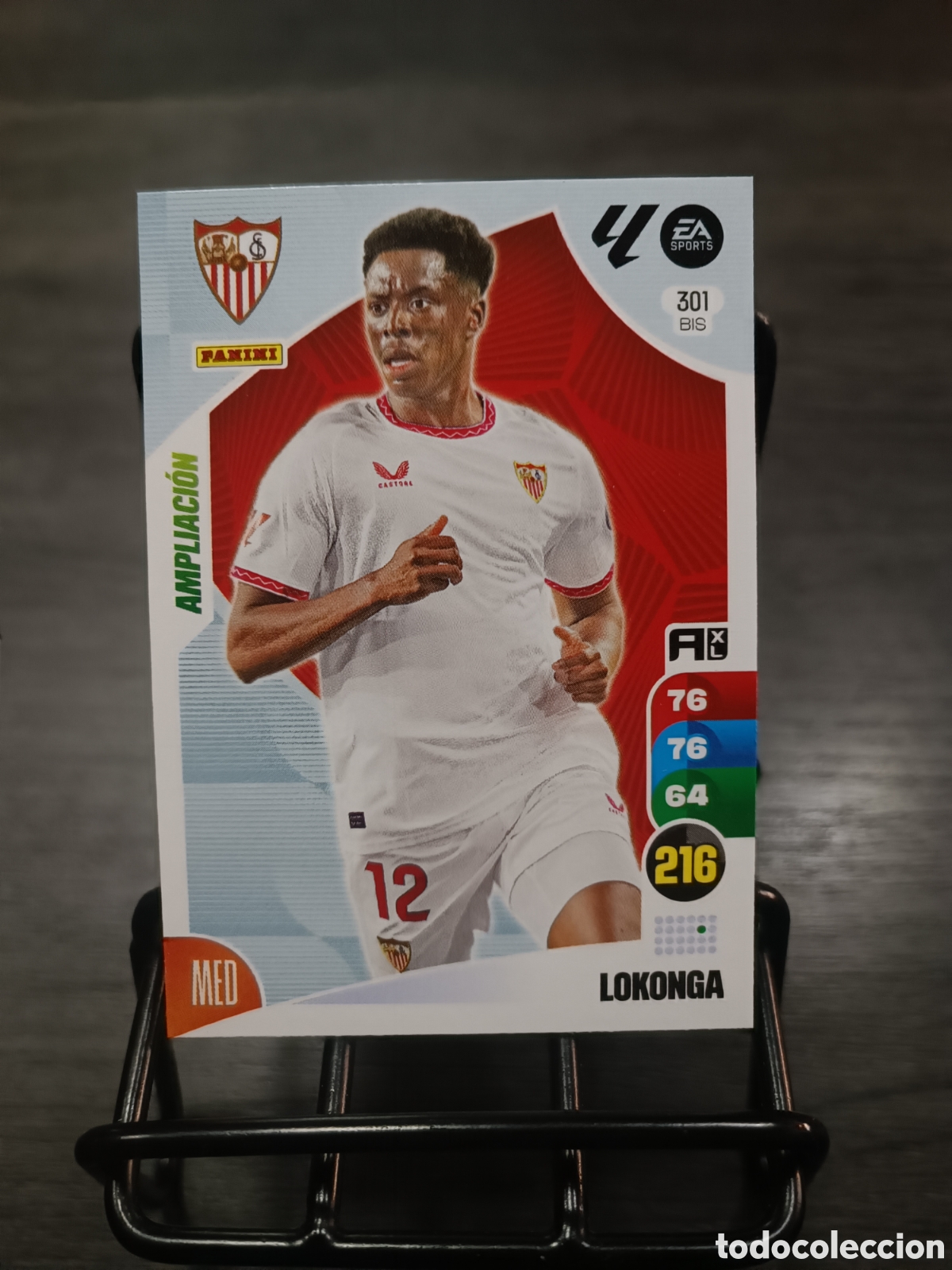 Cartes &agrave; collectionner de Football: 2024 2025 Lokonga 301 Bis Adrenalyn Xl