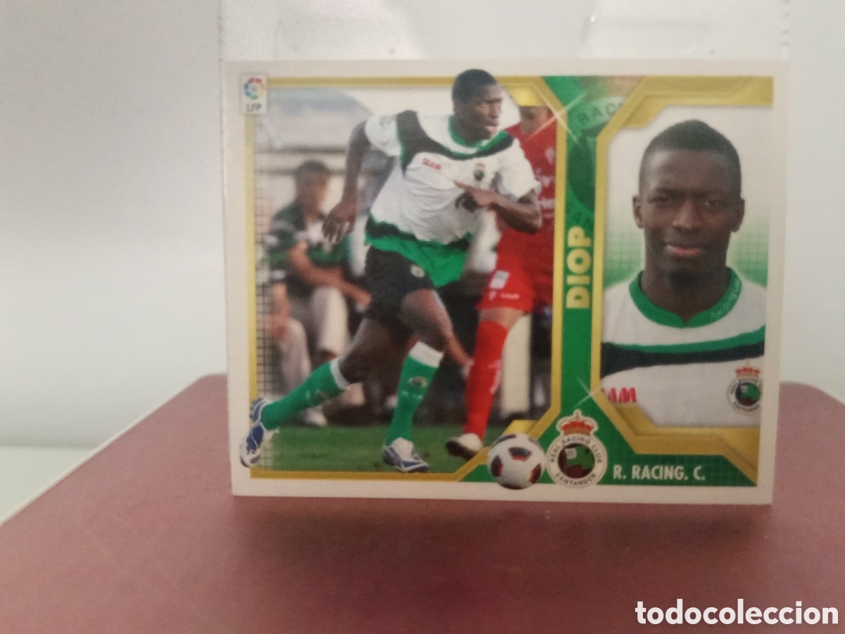 Cartes &agrave; collectionner de Football: ❇️ CROMO ⚽ DIOP RACING DE SANTANDER 9 2011 2012 11 12 LIGA ESTE LFP BBVA STICKER SIN PEGAR ❇️