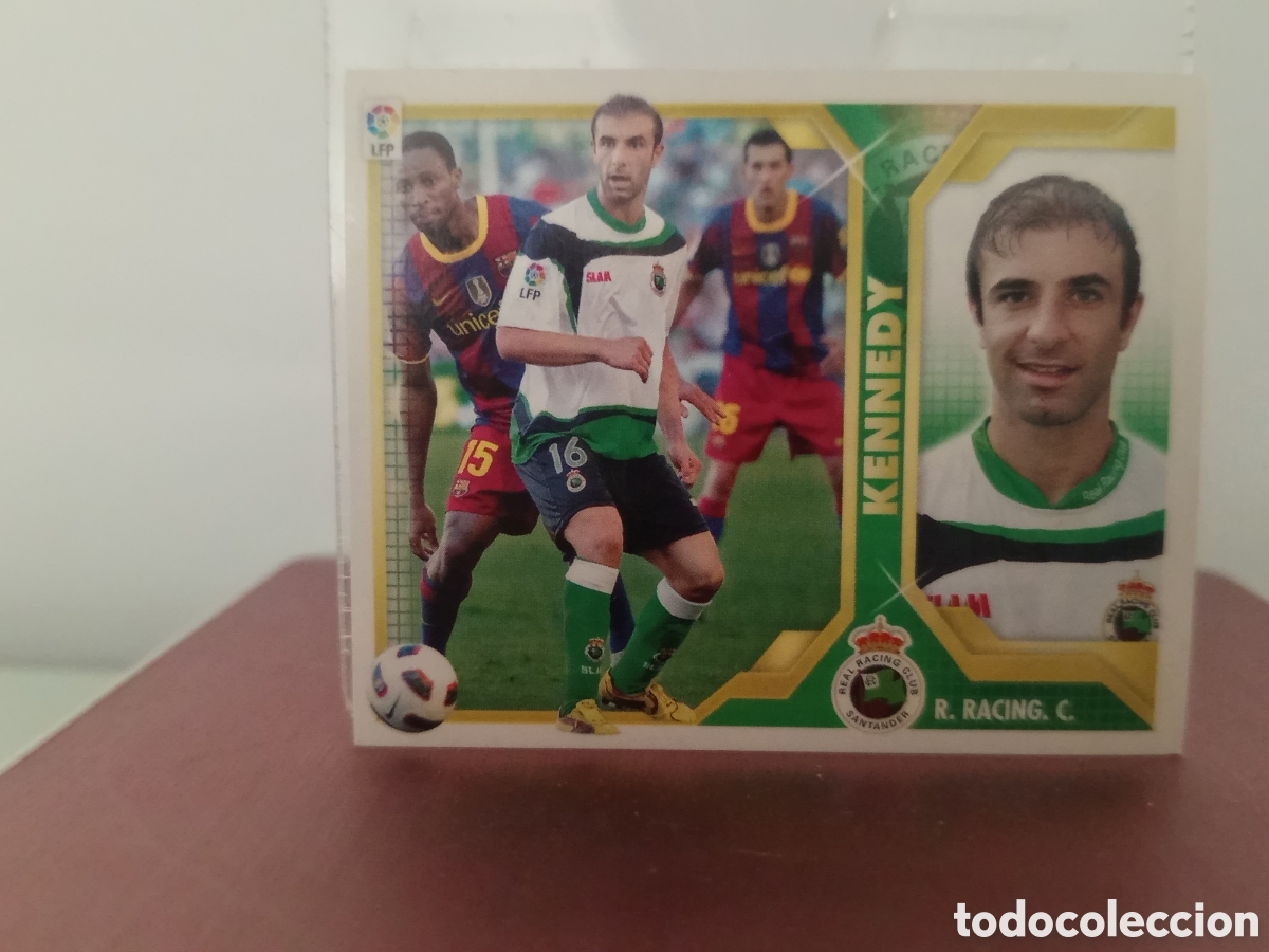 Cartes &agrave; collectionner de Football: ❇️ CROMO ⚽ KENNEDY RACING DE SANTANDER 11 2011 2012 11 12 LIGA ESTE LFP BBVA STICKER SIN PEGAR ❇️