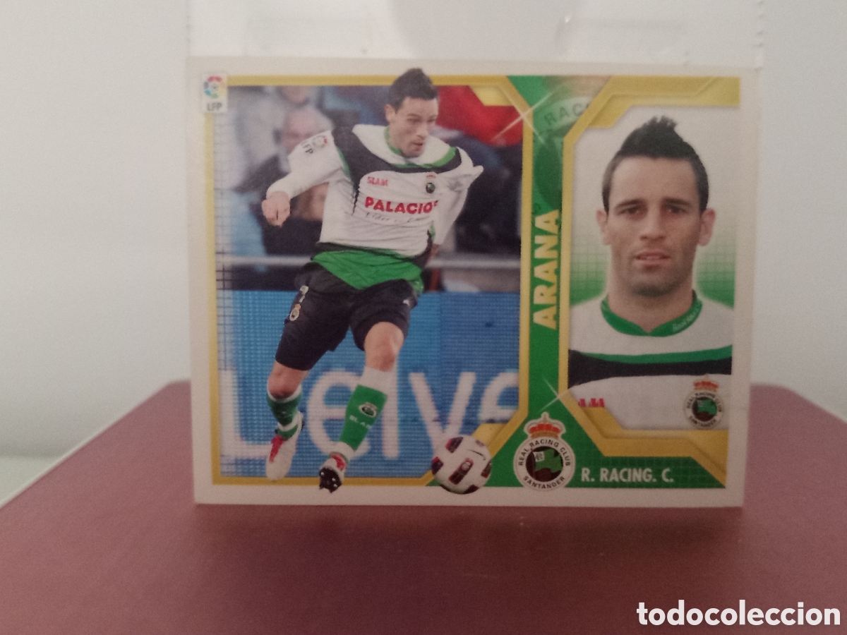 Cromos de Futebol: ❇️ CROMO ⚽ ARANA RACING DE SANTANDER 12 2011 2012 11 12 LIGA ESTE LFP BBVA STICKER SIN PEGAR ❇️