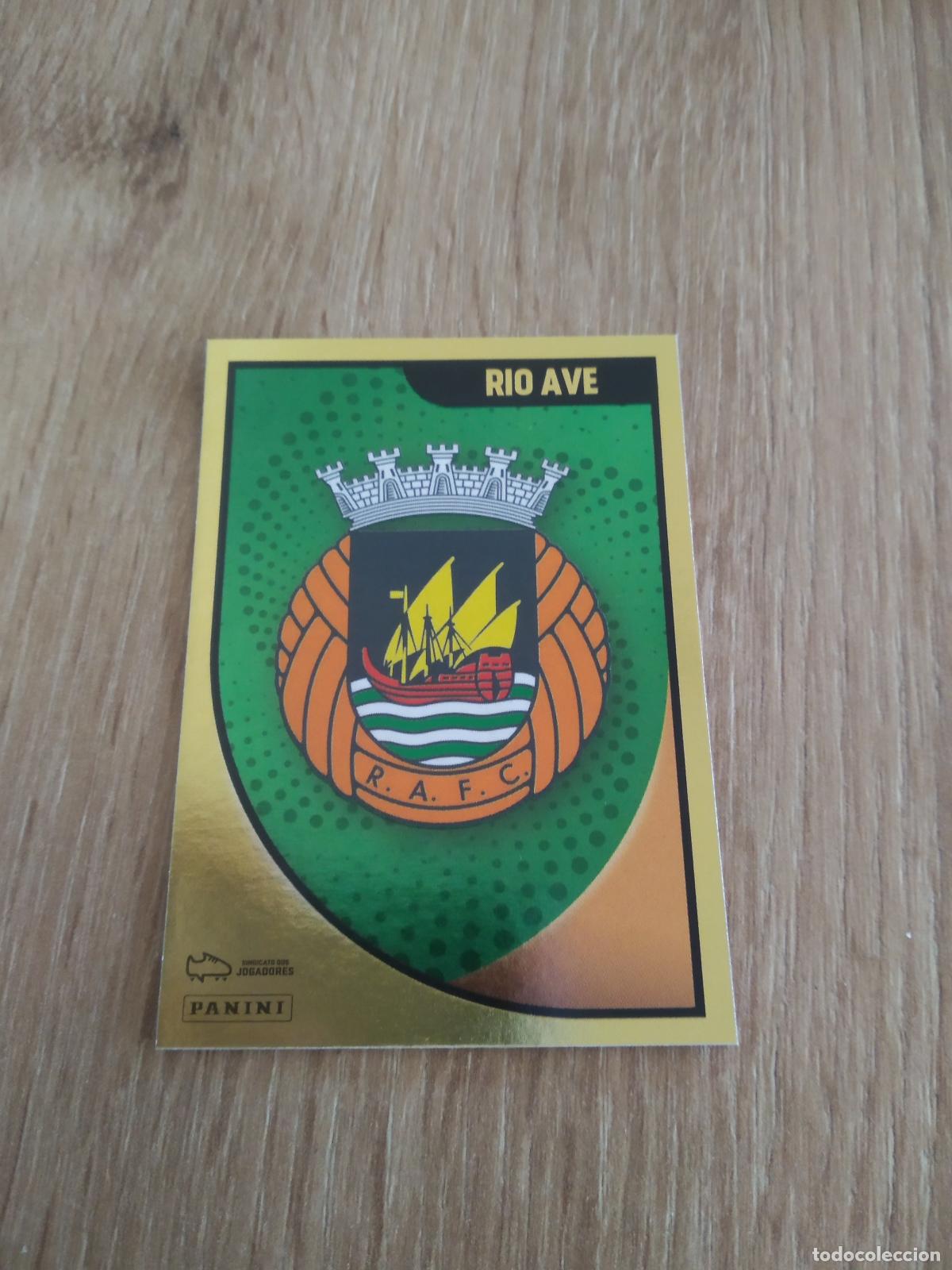 Figurine di Calcio: 15 RIO AVE ESCUDO CROMO FUTBOL PANINI LIGA PORTUGAL 2024-2025 FUTEBOL 24-25