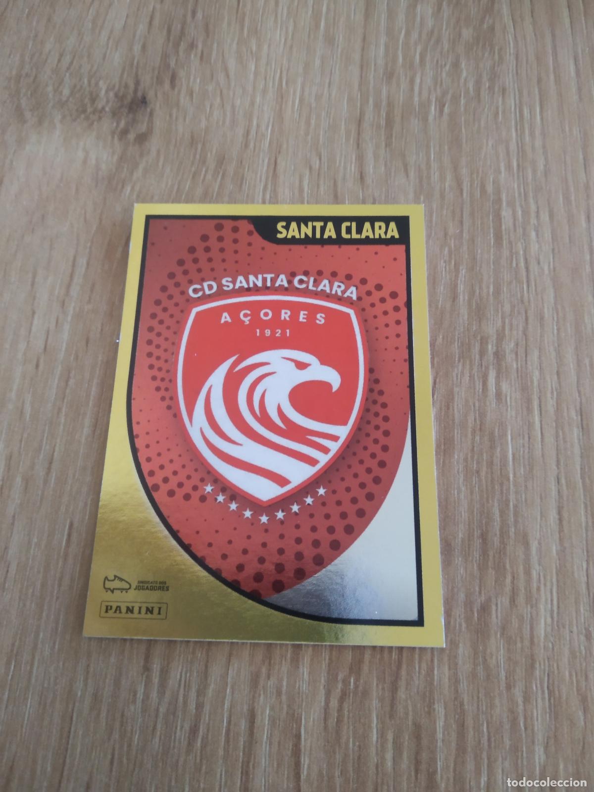 Figurine di Calcio: 16 SANTA CLARA ESCUDO CROMO FUTBOL PANINI LIGA PORTUGAL 2024-2025 FUTEBOL 24-25