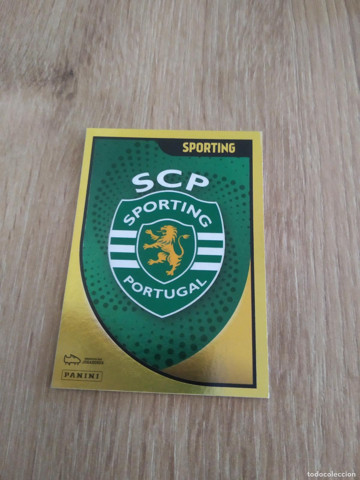 Figurine di Calcio: 17 SPORTING ESCUDO CROMO FUTBOL PANINI LIGA PORTUGAL 2024-2025 FUTEBOL 24-25