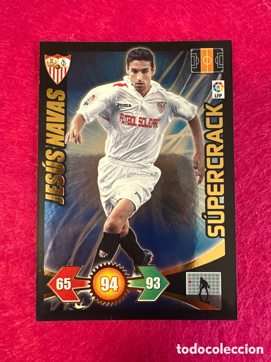 Cartes &agrave; collectionner de Football: JES&Uacute;S NAVAS (SEVILLA) SUPERCRACK ADRENALYN LIGA 2009-2010 09 10 PANINI TRADING CARD