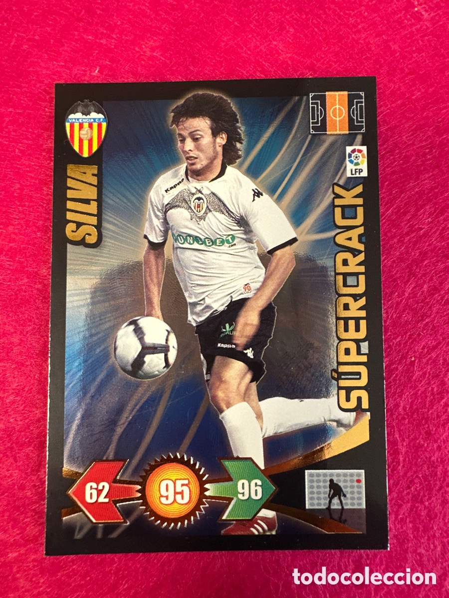 Cartes &agrave; collectionner de Football: SILVA (VALENCIA) SUPERCRACK ADRENALYN LIGA 2009-2010 09 10 PANINI TRADING CARD
